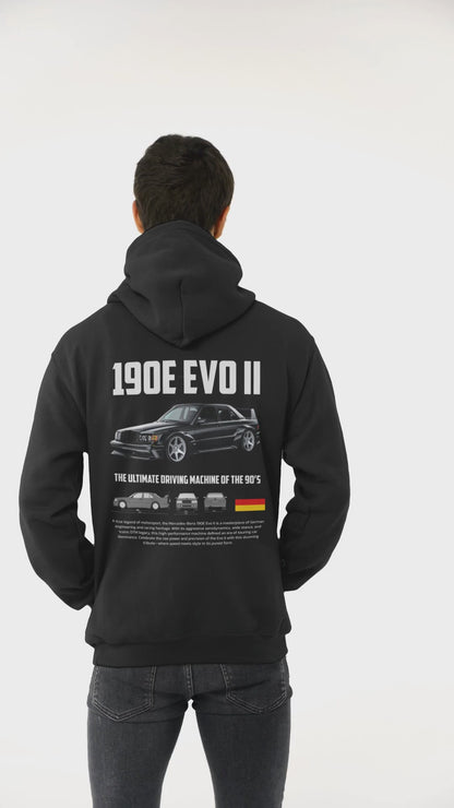 190E Evo 2 Poster Style Hoodie