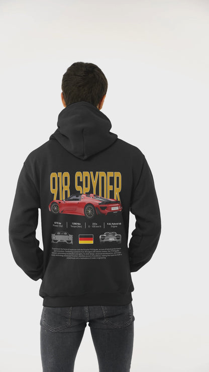 918 Spyder Poster Style Hoodie