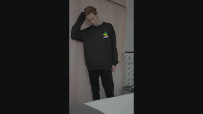 Godzilla GTR R34 Nurburging Poster Style Unisex Sweatshirt
