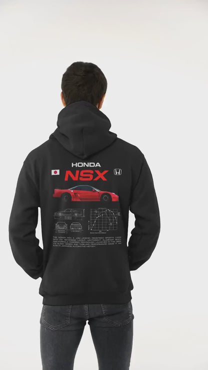 Honda NSX JDM Legend Poster Unisex Hoodie