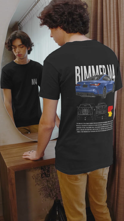 Bimmer M4 Poster Style T-Shirt